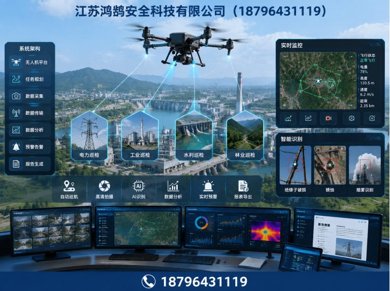 衢州无人机巡检系统展示图